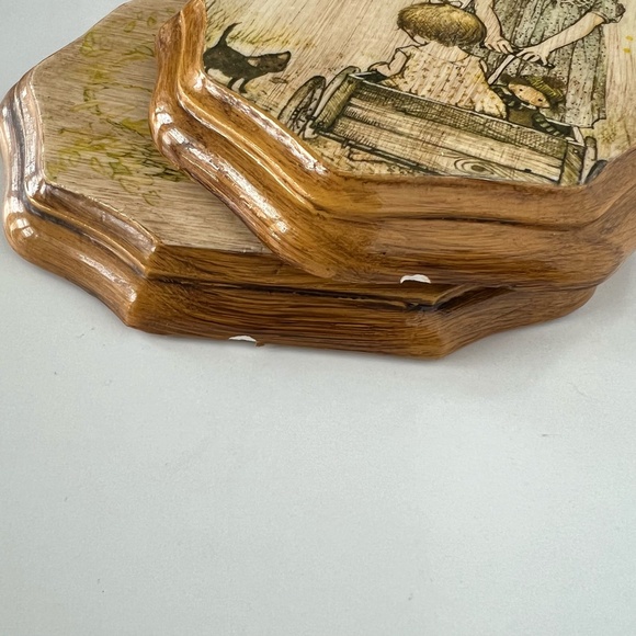 Vintage Handmade Holly Hobby and Friends Wall Plaques - Picture 8 of 8